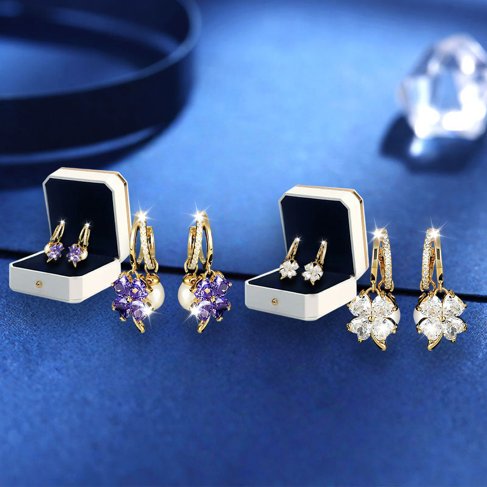 (❤️ LAST DAY OF SALE – 80% OFF) 🔥 CZTICLE® Germanium EarringsSALE – 80 % RABATT) 🔥 CZTICLE®-Ohrringe aus Germanium