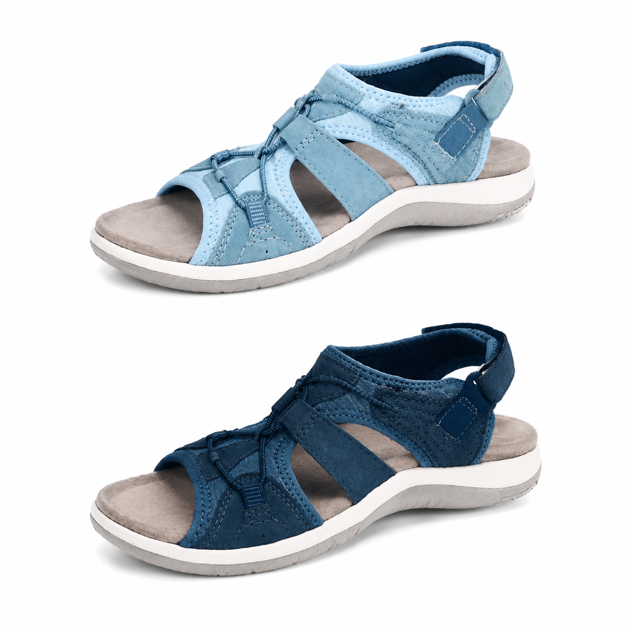 🔥 LAST DAY SALE – 80% OFF ✨ Adjustable Orthopedic Diabetic Sandals for Foot Deformity, Arch Support & All-Day Comfort✨