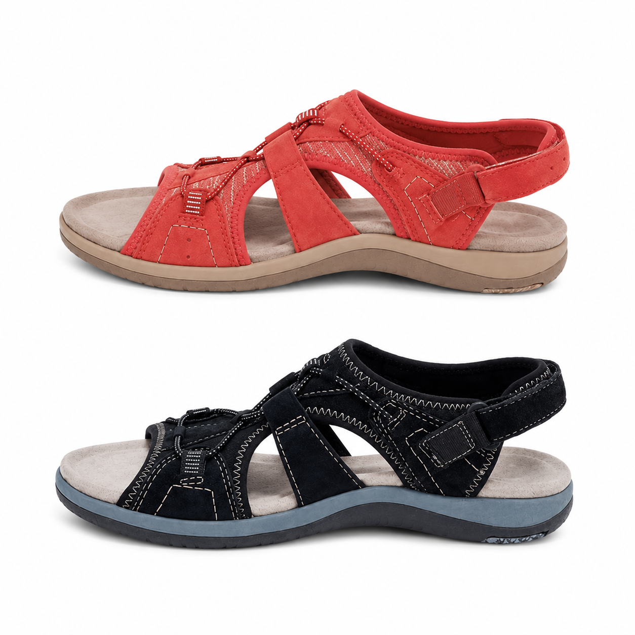 🔥 LAST DAY SALE – 80% OFF ✨ Adjustable Orthopedic Diabetic Sandals for Foot Deformity, Arch Support & All-Day Comfort✨