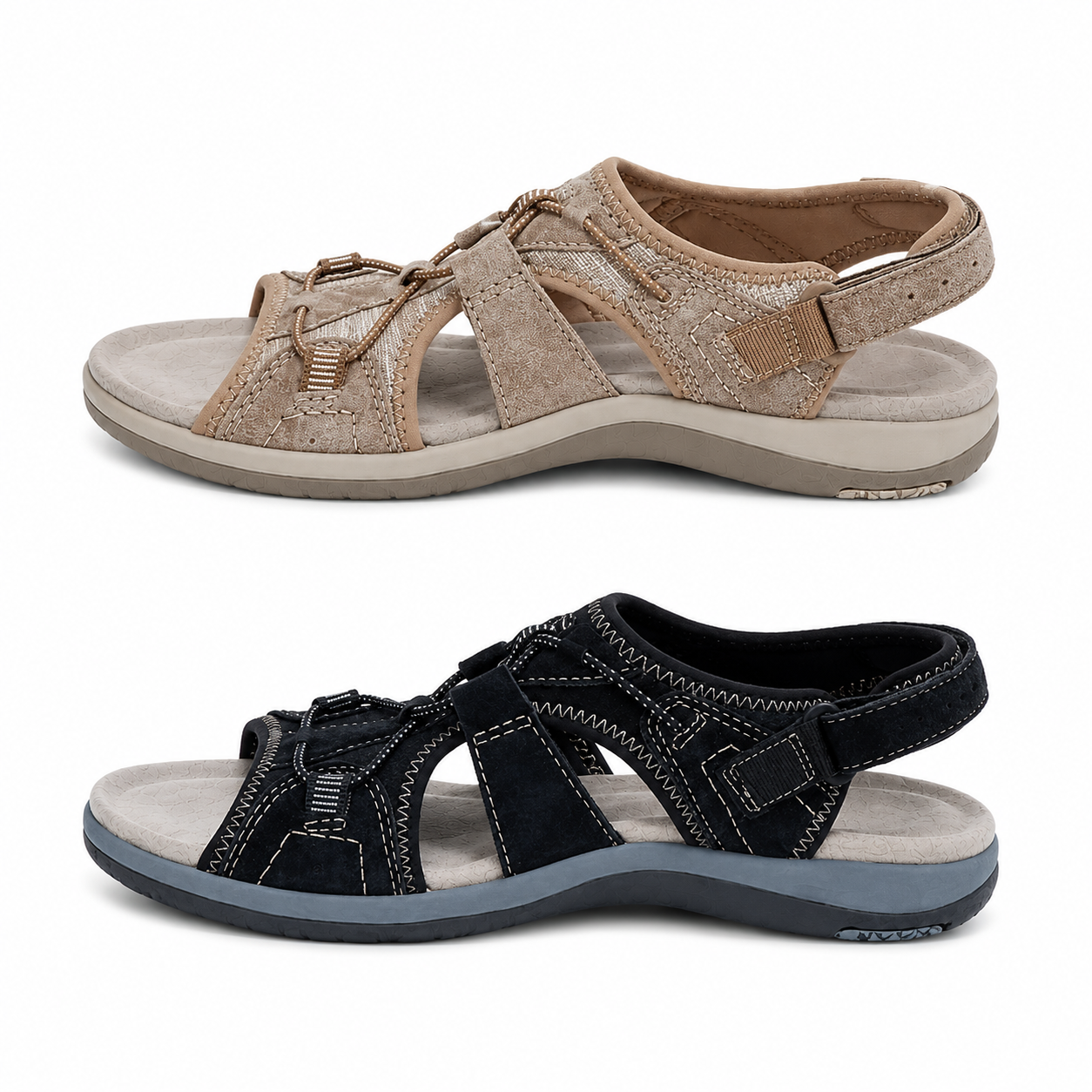🔥 LAST DAY SALE – 80% OFF ✨ Adjustable Orthopedic Diabetic Sandals for Foot Deformity, Arch Support & All-Day Comfort✨