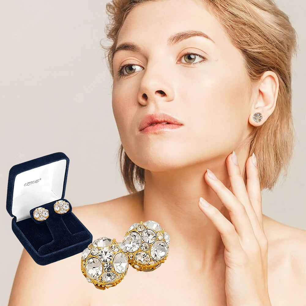 🔥💫LAST DAY SALE-80% OFF 丨CZTICLE®Lymphvity MagneTherapy Germanium Earrings💫