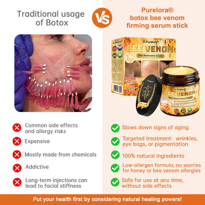 "Made and Shipped from UK|✅ Official Store✨Purelora® Bee Venom Skin Restorative Cream 🔥 LAST DAY 80% OFF 💎"