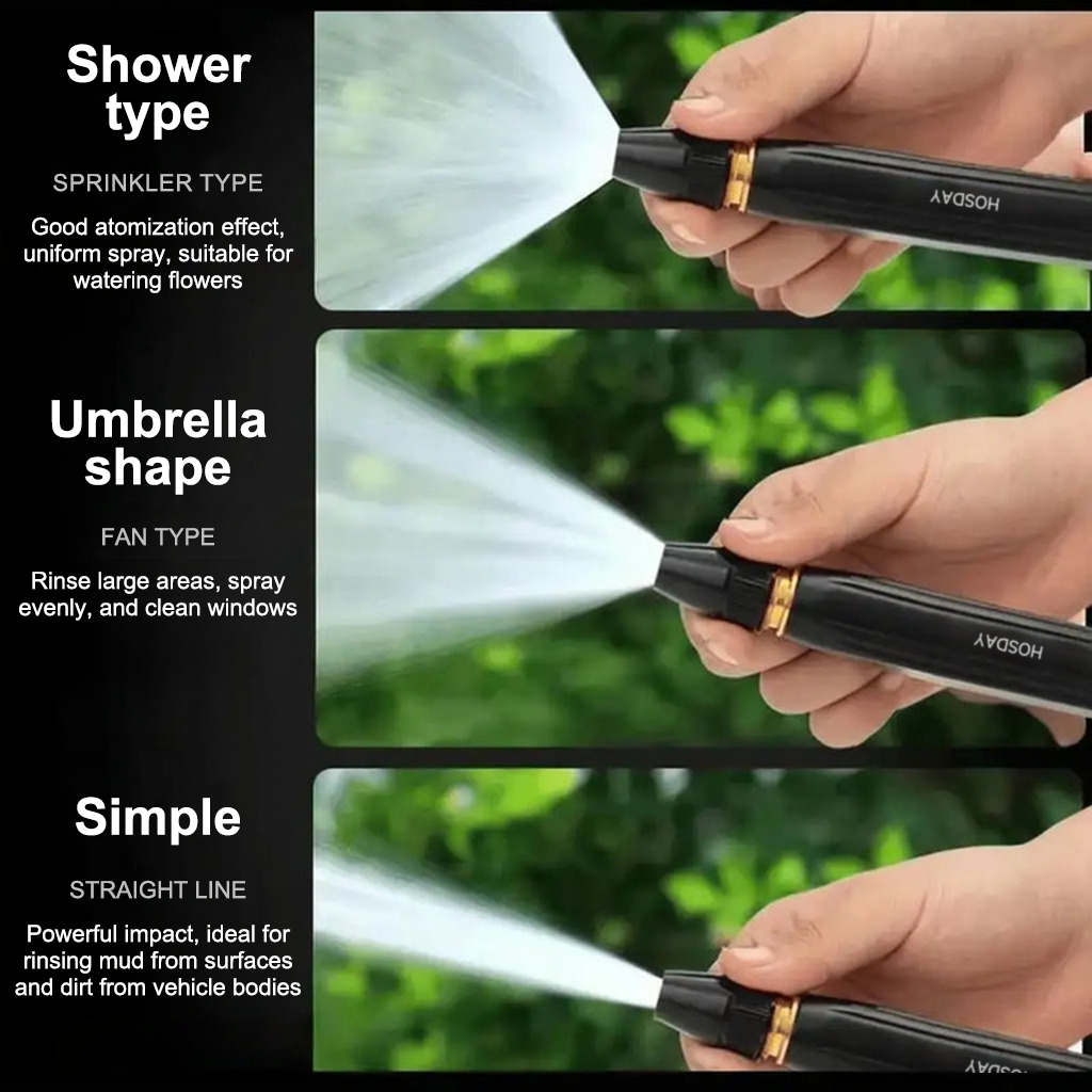 🚗LAST DAY 50% OFF ✨Powerful High-Pressure Home Car Wash & Garden Sprayer
