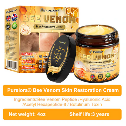 "Made and Shipped from UK|✅ Official Store✨Purelora® Bee Venom Skin Restorative Cream 🔥 LAST DAY 80% OFF 💎"