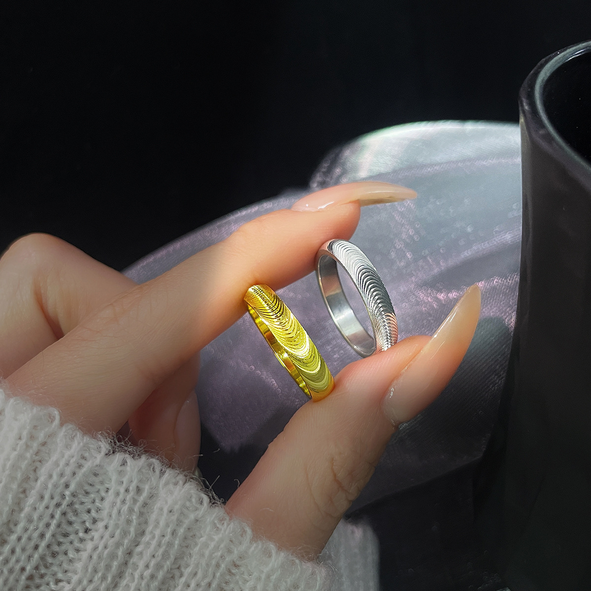 📢（🔥LAST DAY SALE-80% OFF💖) 💖𝐂𝐙𝐓𝐈𝐂𝐋𝐄® Lymphatic magnetic therapy cats eye ring