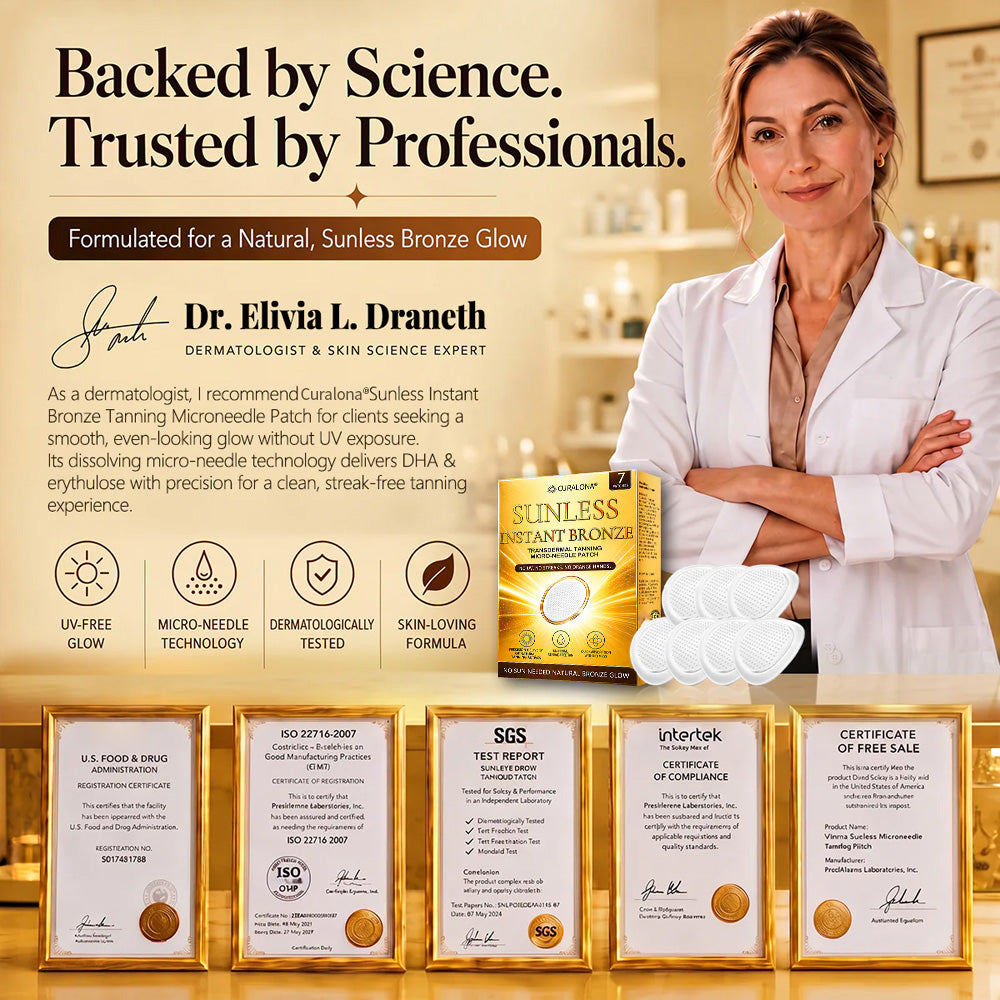 𝑶𝒇𝒇𝒊𝒄𝒊𝒂𝒍 𝑺𝒕𝒐𝒓𝒆 | ☀️☀️ 𝐂𝐔𝐑𝐀𝐋𝐎𝐍𝐀® 𝐒𝐮𝐧𝐥𝐞𝐬𝐬 𝐈𝐧𝐬𝐭𝐚𝐧𝐭 𝐁𝐫𝐨𝐧𝐳𝐞 𝐓𝐚𝐧𝐧𝐢𝐧𝐠 𝐌𝐢𝐜𝐫𝐨𝐧𝐞𝐞𝐝𝐥𝐞 𝐏𝐚𝐭𝐜𝐡 🇬🇧 (𝐉𝐮𝐬𝐭 𝐨𝐧𝐜𝐞 𝐚 𝐝𝐚𝐲) 𝐕𝐢𝐬𝐢𝐛𝐥𝐞 𝐁𝐫𝐨𝐧𝐳𝐞 𝐆𝐥𝐨𝐰 𝐢𝐧 𝟕 𝐃𝐚𝐲𝐬 ✅ 𝐍𝐨 𝐔𝐕, 𝐍𝐨 𝐎𝐫𝐚𝐧𝐠𝐞, 𝐍𝐨 𝐒𝐭𝐫𝐞𝐚𝐤𝐬, 𝐍𝐨 𝐃𝐇𝐀, 𝐍𝐨 𝐌𝐞𝐬𝐬.