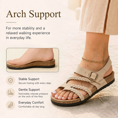 🚨 𝙇𝘼𝙎𝙏 𝘿𝘼𝙔: 𝟴𝟬% 𝙊𝙁𝙁:⭐Comfortable Orthopedic Sandals
