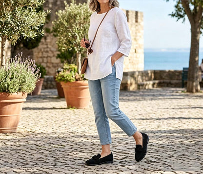 🔥 80% OFF Today ✨ Easy Slip-On Loafers Designed for All-Day Comfort