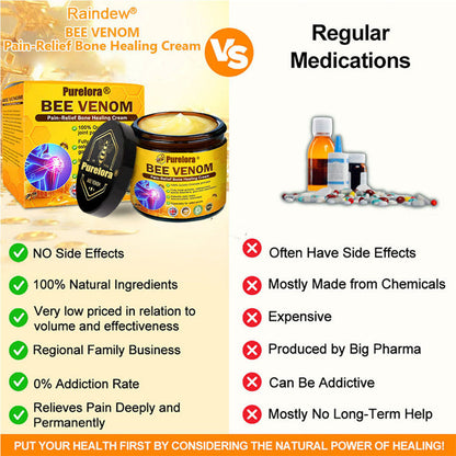 🇬🇧Official U.K Store✨Purelora® Bee Venom Advanced Therapy - Deep Bone Healing & Instant Pain Relief Cream (Official UK Formula)