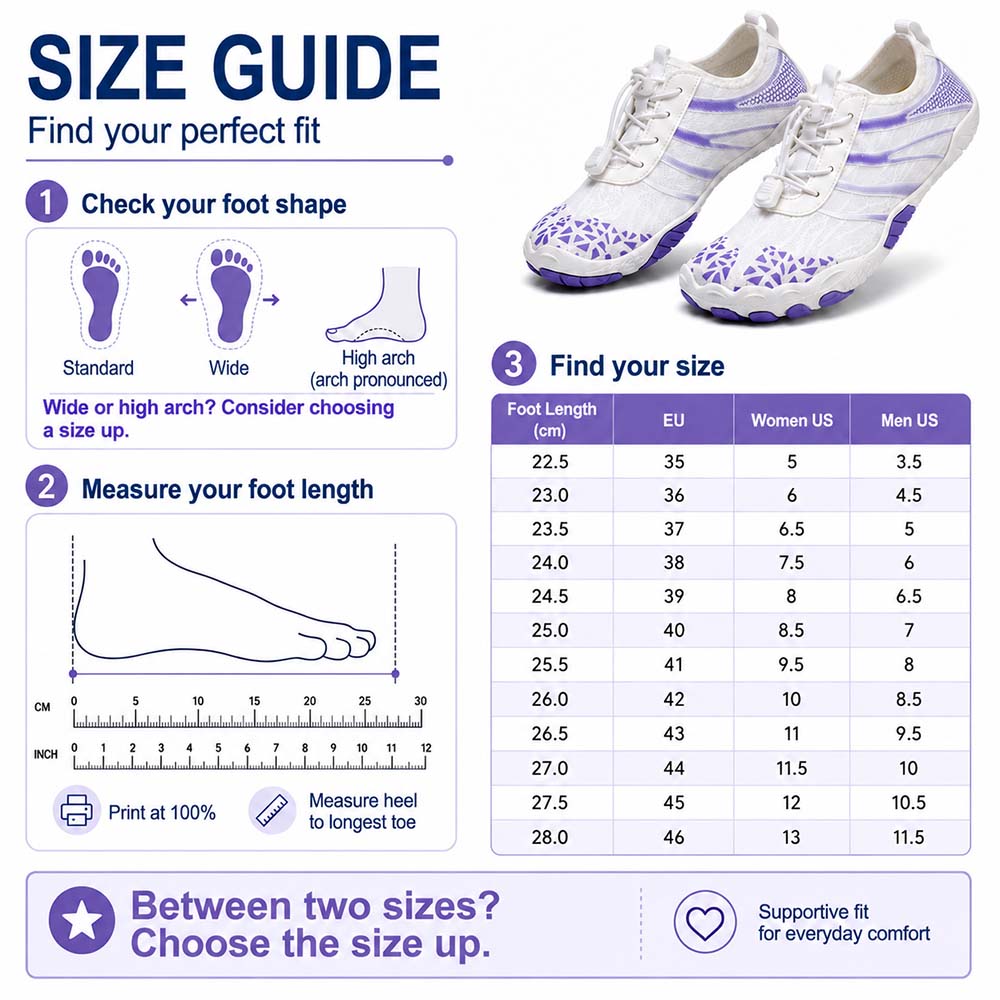 Unisex Barefoot Water Shoes | Inflatable Self-Rescue System | Treats Athlete’s Foot | Memory Foam Arch Support | Waterproof, Breathable & Sand-Resistant | Ultra-Lightweight Quick-Drying Aqua Shoes