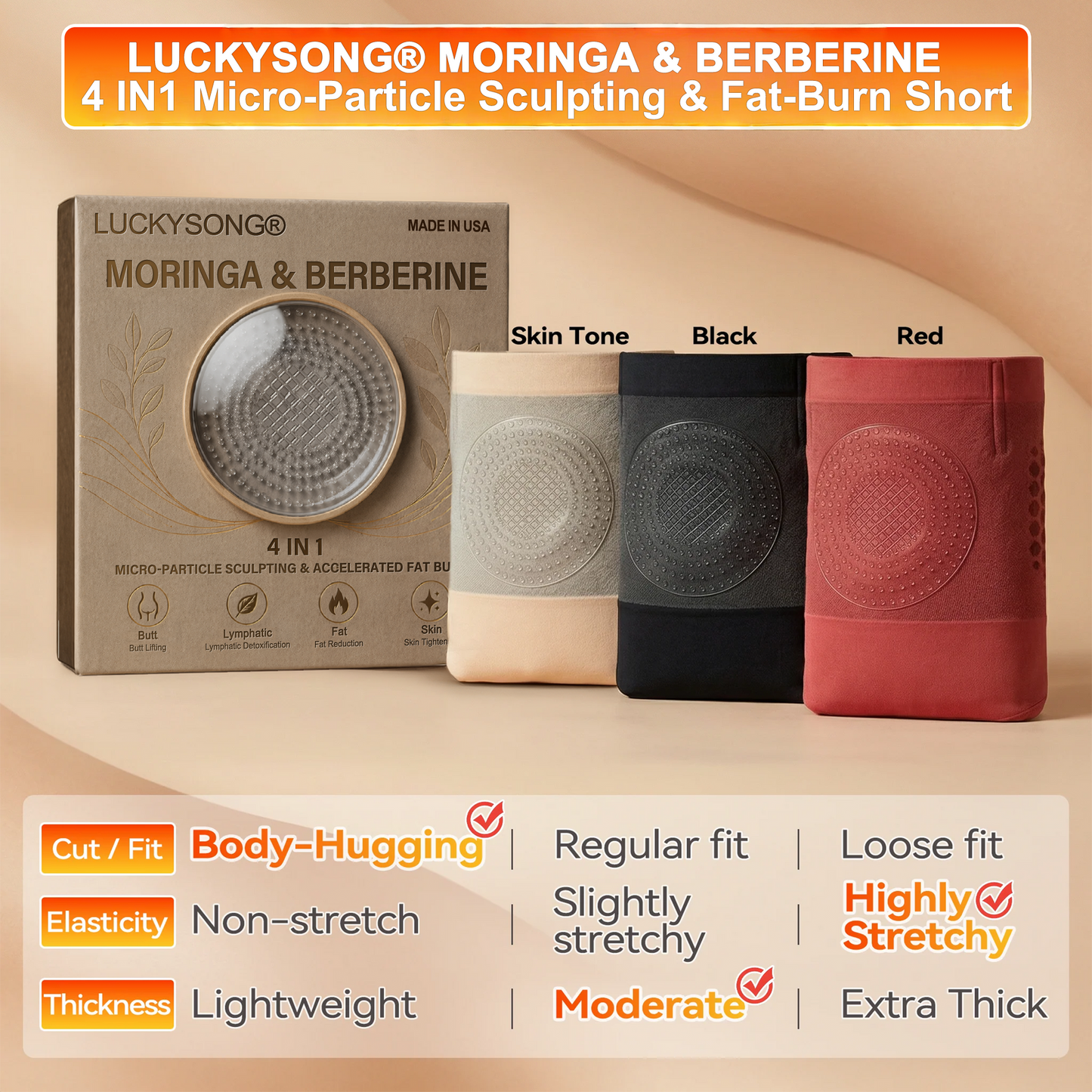 🔥 2026 New Upgrade | ✅ Official Brand Store |  LUCKYSONG®🇬🇧 Multi-Function Premium Core Short💫