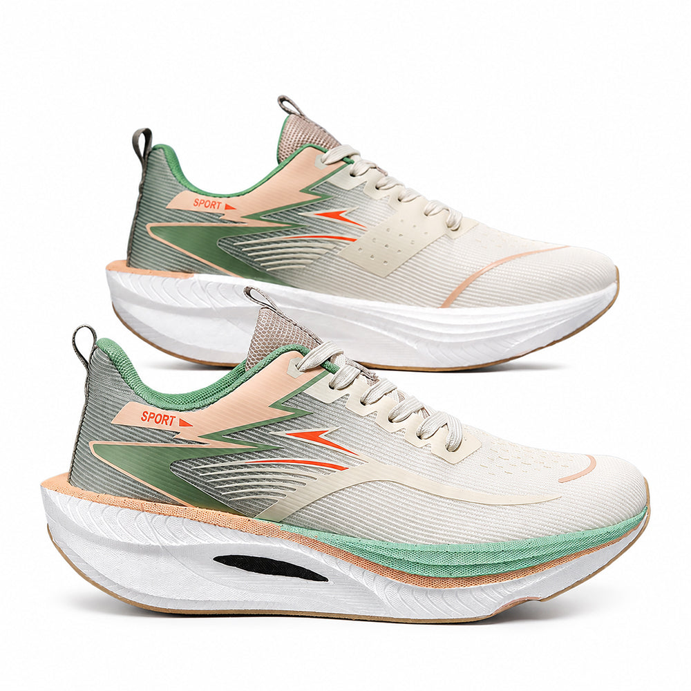 2026 Spring New Couple Running Shoes - Lightweight Breathable Mesh Sport Sneakers, Comfortable Textile Casual Shoes for Men and Women