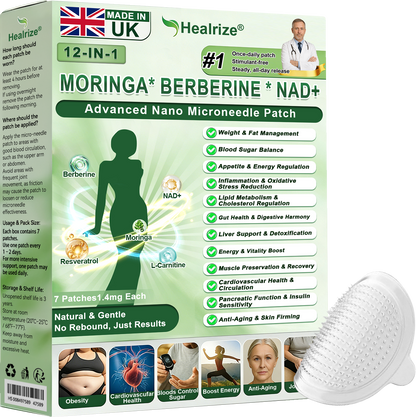 𝑶𝒇𝒇𝒊𝒄𝒊𝒂𝒍 𝑺𝒕𝒐𝒓𝒆 | 👩‍⚕️ H𝐞a𝐥r𝐢z𝐞® 1𝟐-𝐈N-1 M𝐨r𝐢n𝐠a * B𝐞r𝐛e𝐫i𝐧e * N𝐀D+ 𝐀d𝐯a𝐧c𝐞d N𝐚n𝐨 𝐌i𝐜r𝐨n𝐞e𝐝l𝐞 𝐏a𝐭c𝐡 (𝐎𝐧𝐜𝐞 𝐃𝐚𝐢𝐥𝐲, 𝐯𝐢𝐬𝐢𝐛𝐥𝐞 𝐜𝐡𝐚𝐧𝐠𝐞𝐬 𝐢𝐧 𝟕 𝐝𝐚𝐲𝐬）🚀F𝐨r 𝐎𝐛𝐞𝐬𝐢𝐭𝐲, 𝐋o𝐨s𝐞 𝐒k𝐢n, 𝐃𝐢𝐚𝐛𝐞𝐭𝐞𝐬, 𝐒𝐥𝐞𝐞𝐩 𝐀𝐩𝐧𝐞𝐚, 𝐀𝐧𝐝 𝐉𝐨𝐢𝐧𝐭 𝐈𝐬𝐬𝐮𝐞𝐬 , 𝐉𝐨𝐢𝐧𝐭 𝐈𝐬𝐬𝐮𝐞𝐬 𝐀𝐧𝐝 m𝐨r𝐞🚀