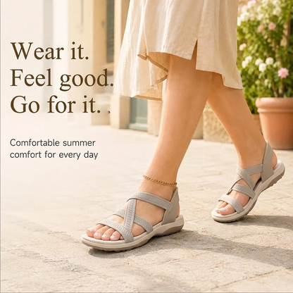 🚨 𝙇𝘼𝙎𝙏 𝘿𝘼𝙔: 𝟴𝟬% 𝙊𝙁𝙁:⭐Comfortable Orthopedic Sandals