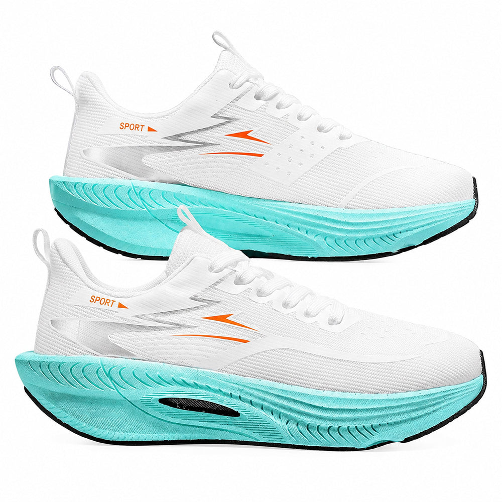 2026 Spring New Couple Running Shoes - Lightweight Breathable Mesh Sport Sneakers, Comfortable Textile Casual Shoes for Men and Women