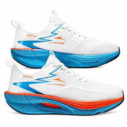 2026 Spring New Couple Running Shoes - Lightweight Breathable Mesh Sport Sneakers, Comfortable Textile Casual Shoes for Men and Women