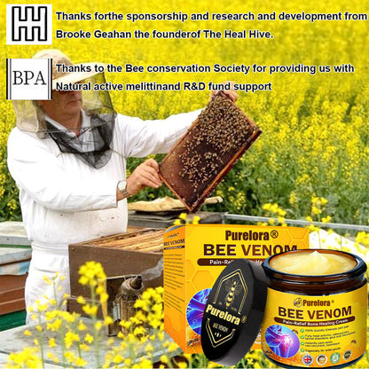 🇬🇧Official U.K Store✨Purelora® Bee Venom Advanced Therapy - Deep Bone Healing & Instant Pain Relief Cream (Official UK Formula)