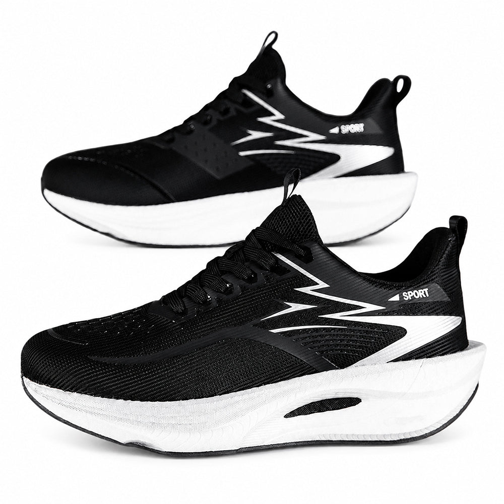 2026 Spring New Couple Running Shoes - Lightweight Breathable Mesh Sport Sneakers, Comfortable Textile Casual Shoes for Men and Women