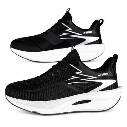 2026 Spring New Couple Running Shoes - Lightweight Breathable Mesh Sport Sneakers, Comfortable Textile Casual Shoes for Men and Women