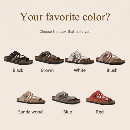 🚨 𝙇𝘼𝙎𝙏 𝘿𝘼𝙔: 𝟴𝟬% 𝙊𝙁𝙁:⭐Comfortable Orthopedic Sandals