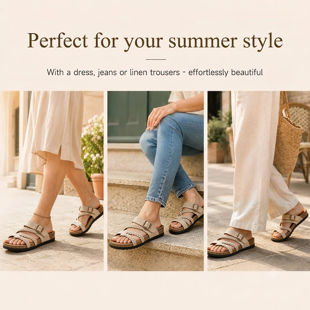 🚨 𝙇𝘼𝙎𝙏 𝘿𝘼𝙔: 𝟴𝟬% 𝙊𝙁𝙁:⭐Comfortable Orthopedic Sandals