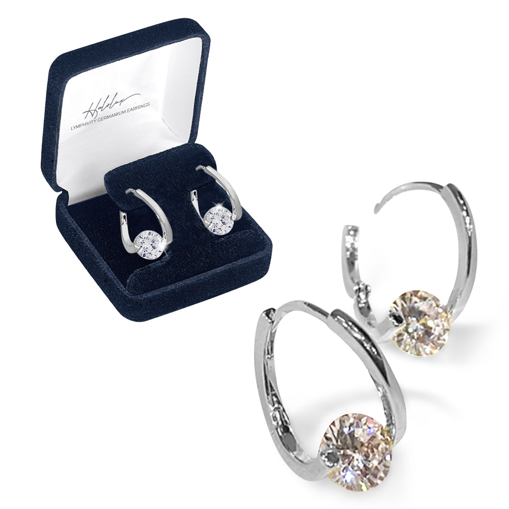 🔥LAST DAY SALE-80% OFF 丨❤️CZTICLE®Lymphvity MagneTherapy Germanium Earrings