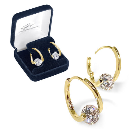 🔥LAST DAY SALE-80% OFF 丨❤️CZTICLE®Lymphvity MagneTherapy Germanium Earrings