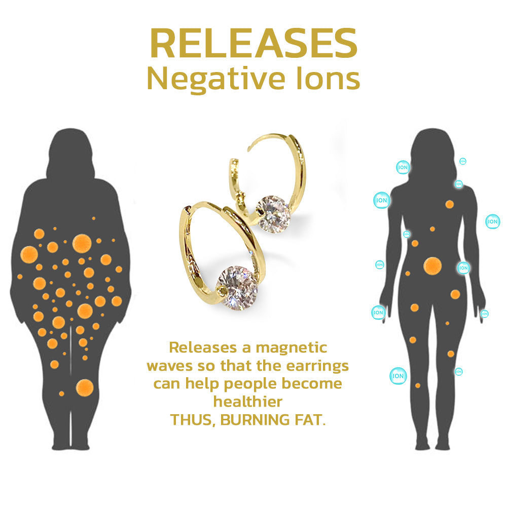 🔥LAST DAY SALE-80% OFF 丨❤️CZTICLE®Lymphvity MagneTherapy Germanium Earrings
