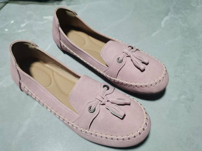 🌍❤️ Last Day:Clearance Sale ❤️Women's Hollow SoftLeather Breathable Moccasins Sandals 2026