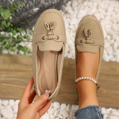 🌍❤️ Last Day:Clearance Sale ❤️Women's Hollow SoftLeather Breathable Moccasins Sandals 2026